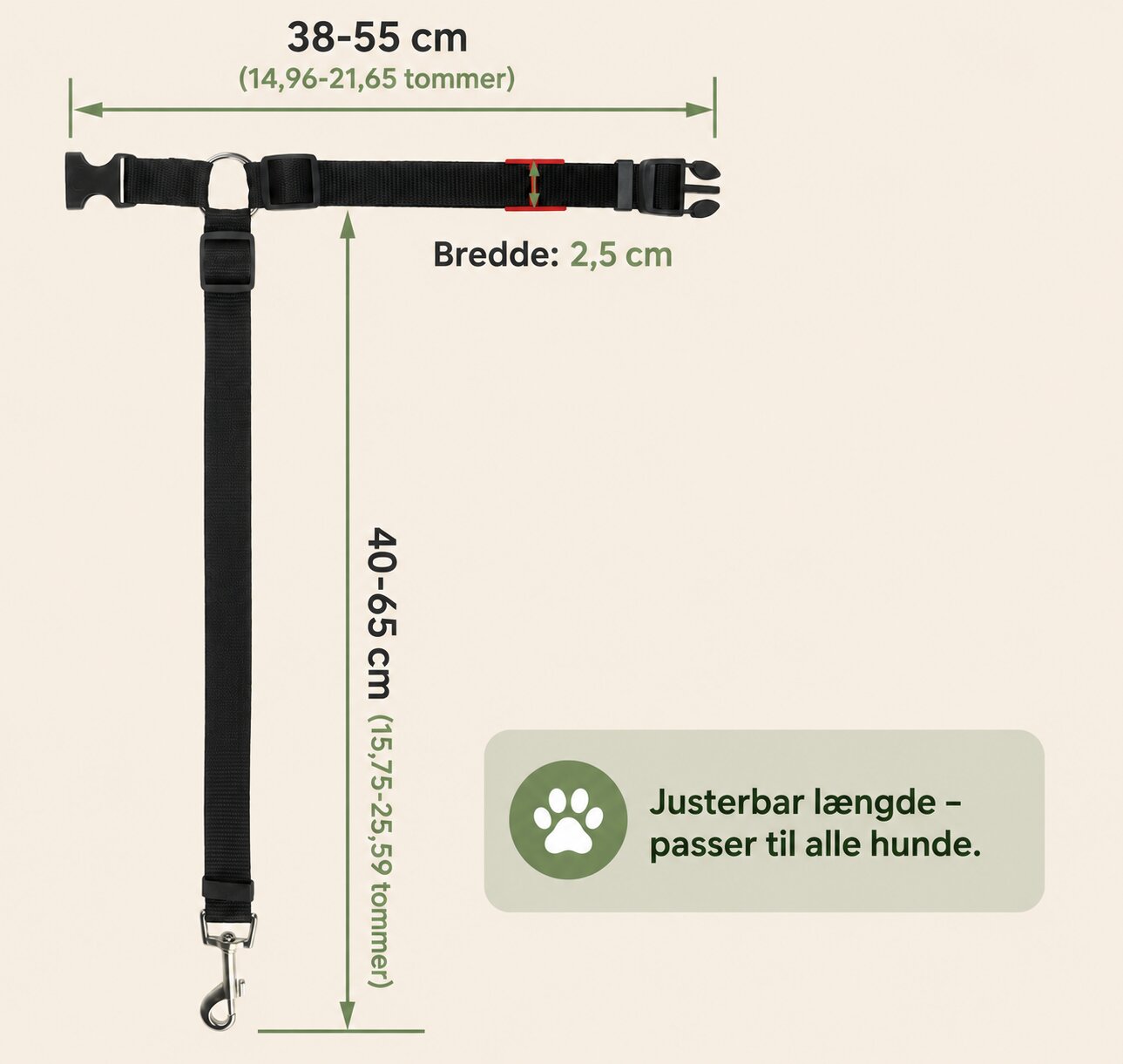 PoteNord™ Matchende Snor