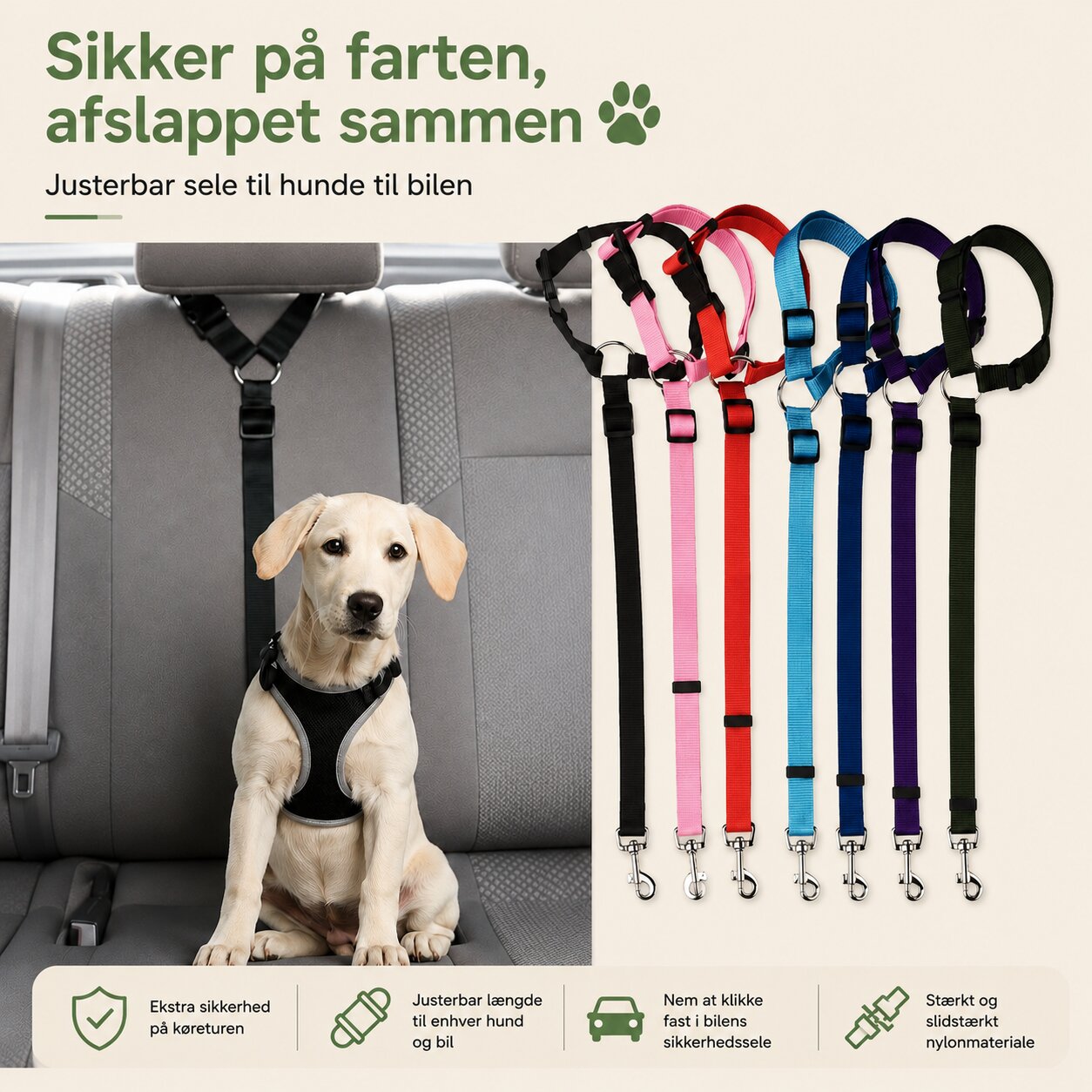 PoteNord™ Matchende Snor