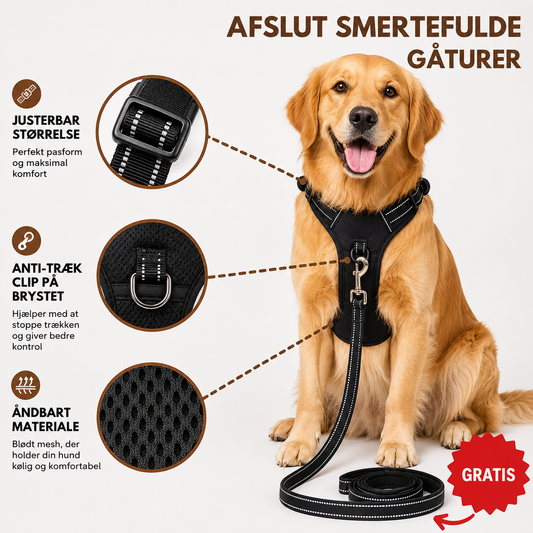 PoteNord™ Anti-Træk Hundesele